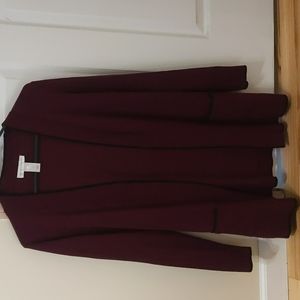 Christopher & Banks Maroon Sweater